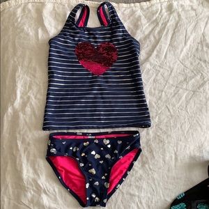 Girls Justice Tankini Swimsuit Justice ~ size 7